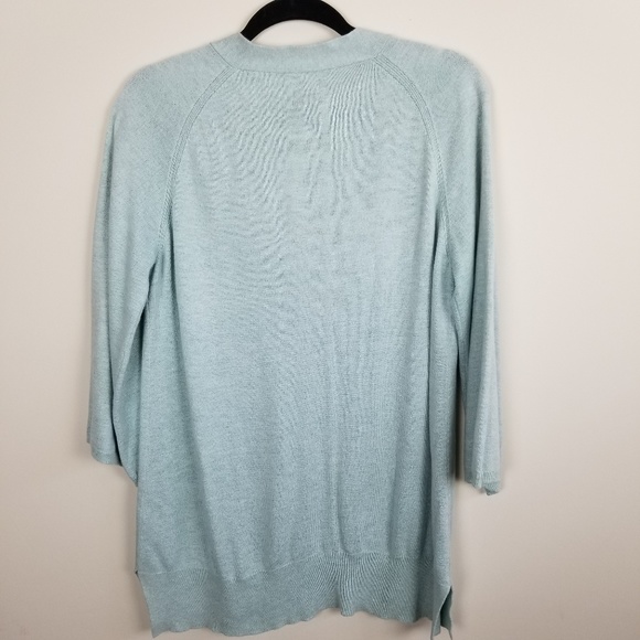 Chico's oversized sweater light green size L - Picture 2 of 8